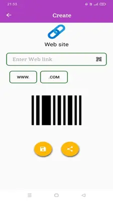 QR Code Scanner And Generator android App screenshot 1