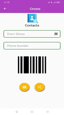 QR Code Scanner And Generator android App screenshot 2